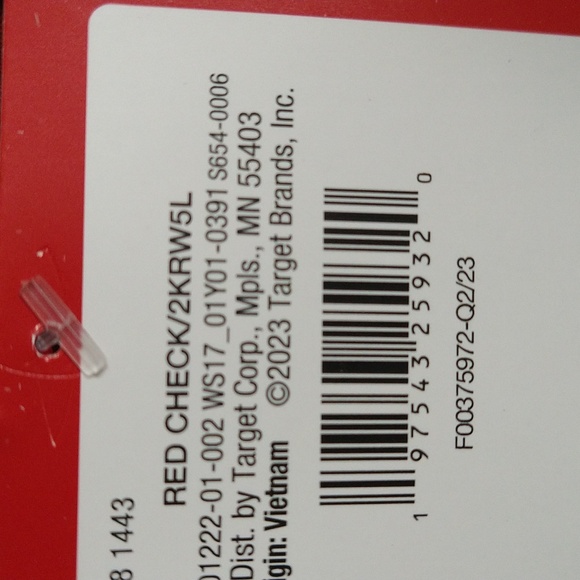 NEW! Women's Red Buffalo Check Flannel Pajama Set - Wondershop - Picture 13 of 13